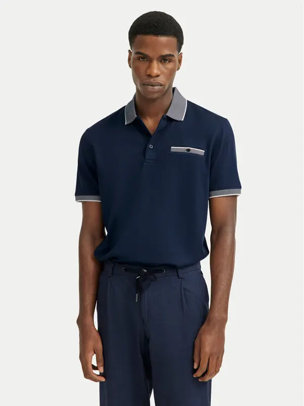 Bugatti Bugatti Polo 8151-75091C Tamnoplava Regular Fit