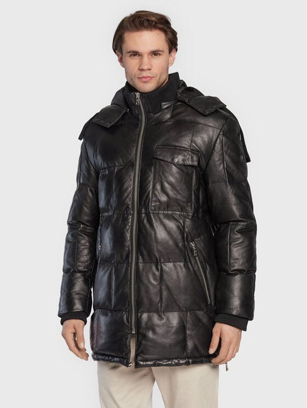 Bugatti Bugatti Prijelazna jakna 222 048 Crna Regular Fit