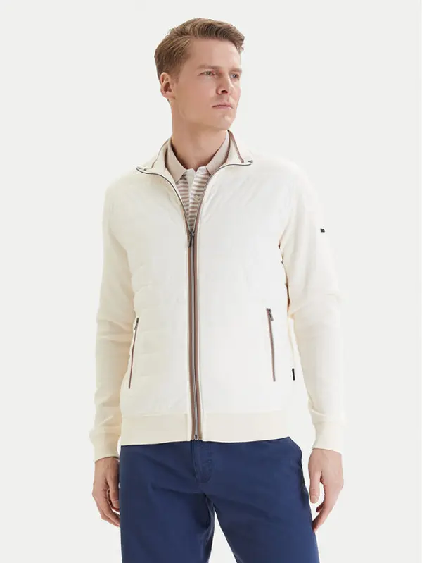 Bugatti Bugatti Prijelazna jakna 8700-15121E Écru Regular Fit