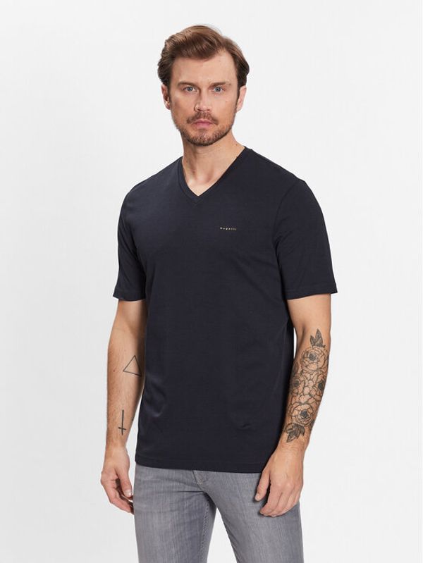 Bugatti Bugatti T-shirt 8450 35190 Tamnoplava Slim Fit