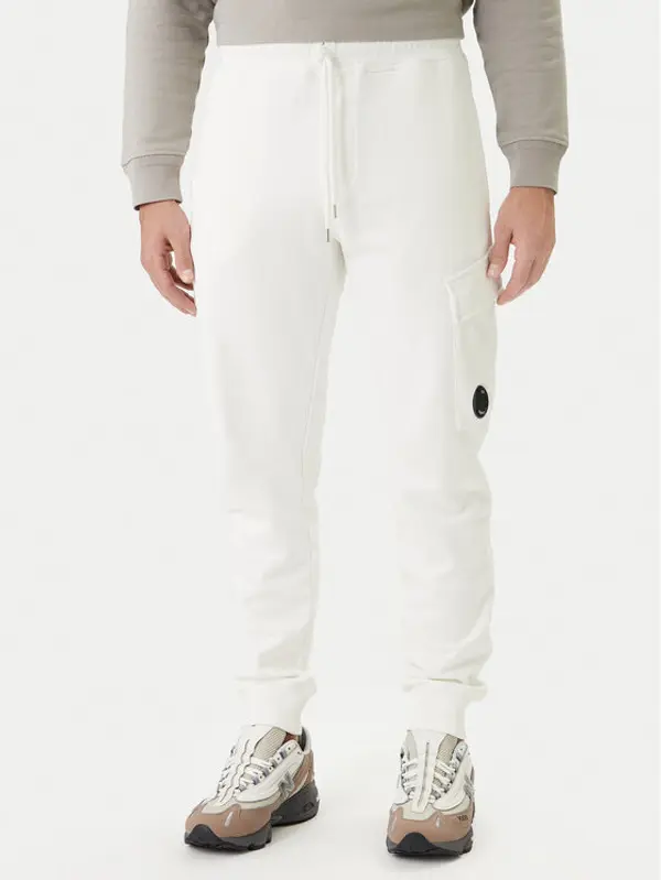 C.P. Company C.P. Company Donji dio trenerke 20CMSP067A110044G Écru Regular Fit