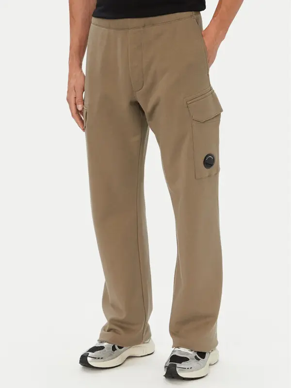 C.P. Company C.P. Company Donji dio trenerke 21CMSP030A005086W Bež Regular Fit
