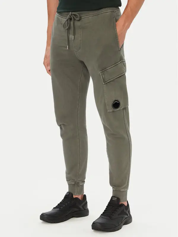 C.P. Company C.P. Company Donji dio trenerke 21CMSP720A006372R Zelena Regular Fit