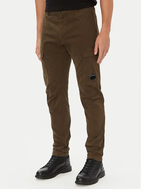 C.P. Company C.P. Company Kargo hlače 21CMPA172A005529G Kaki Regular Fit