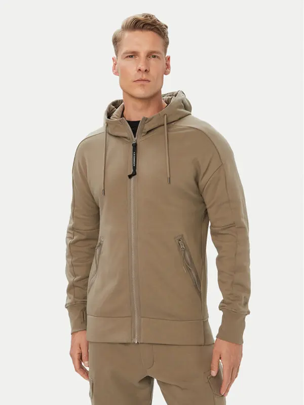 C.P. Company C.P. Company Majica dugih rukava 21CMSS715A005086W Bež Regular Fit