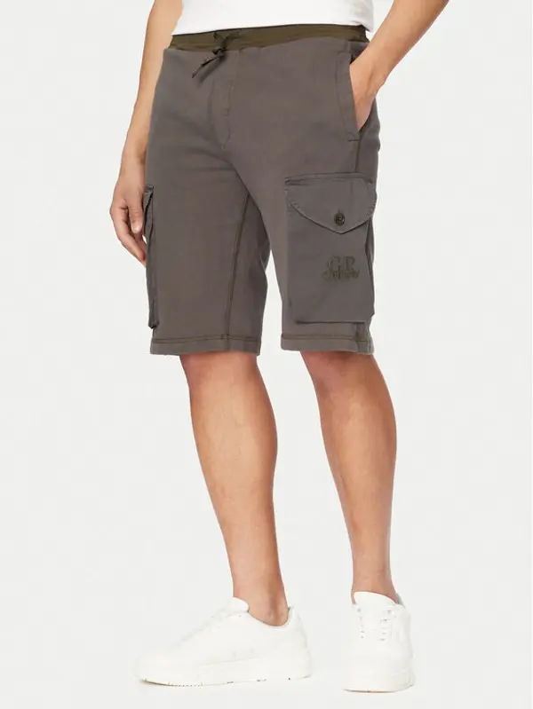 C.P. Company C.P. Company Sportske kratke hlače 18CMSB160A006090M Siva Regular Fit
