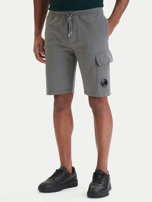 C.P. Company C.P. Company Sportske kratke hlače 20CMSB704A002246G Siva Regular Fit