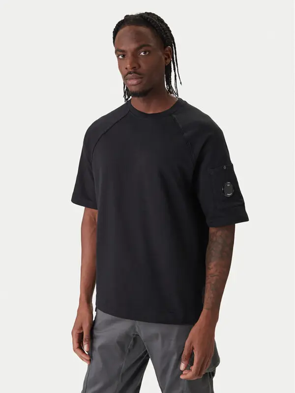 C.P. Company C.P. Company T-shirt 20CMSS034A002246G Crna Regular Fit