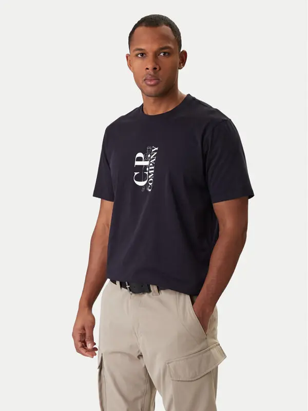 C.P. Company C.P. Company T-shirt 20CMTS084A005100W Tamnoplava Regular Fit