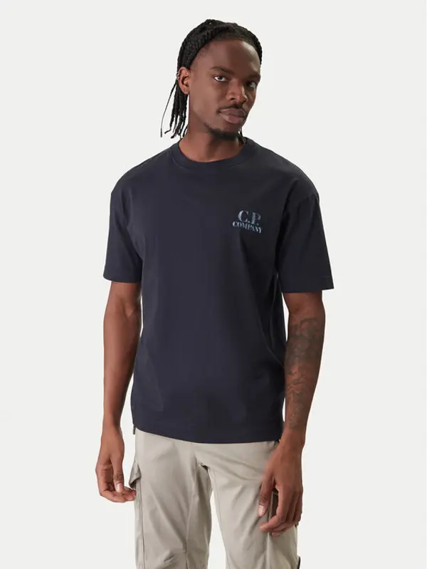 C.P. Company C.P. Company T-shirt 20CMTS143A110579W Tamnoplava Regular Fit