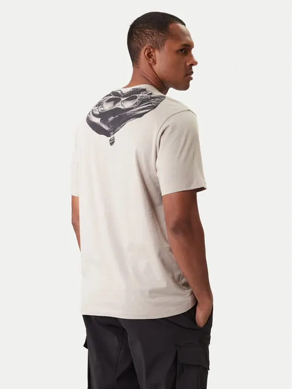 C.P. Company C.P. Company T-shirt 20CMTS725A005100W Bež Regular Fit