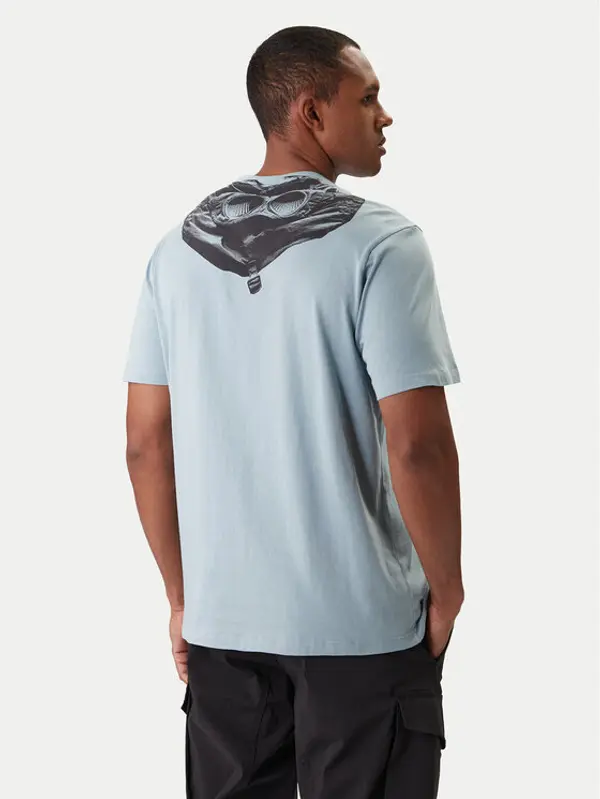 C.P. Company C.P. Company T-shirt 20CMTS725A005100W Plava Regular Fit