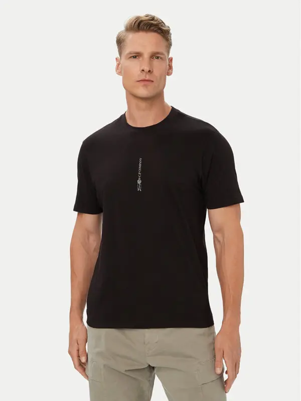 C.P. Company C.P. Company T-shirt 21CMTS184A005100W Crna Regular Fit