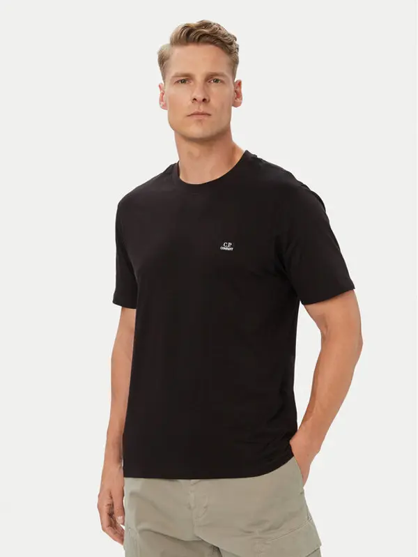 C.P. Company C.P. Company T-shirt RCCMTS726A005100W Crna Regular Fit