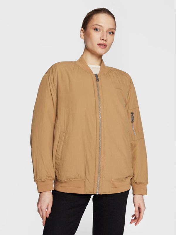 Calvin Klein Calvin Klein Bomber K20K205001 Smeđa Relaxed Fit