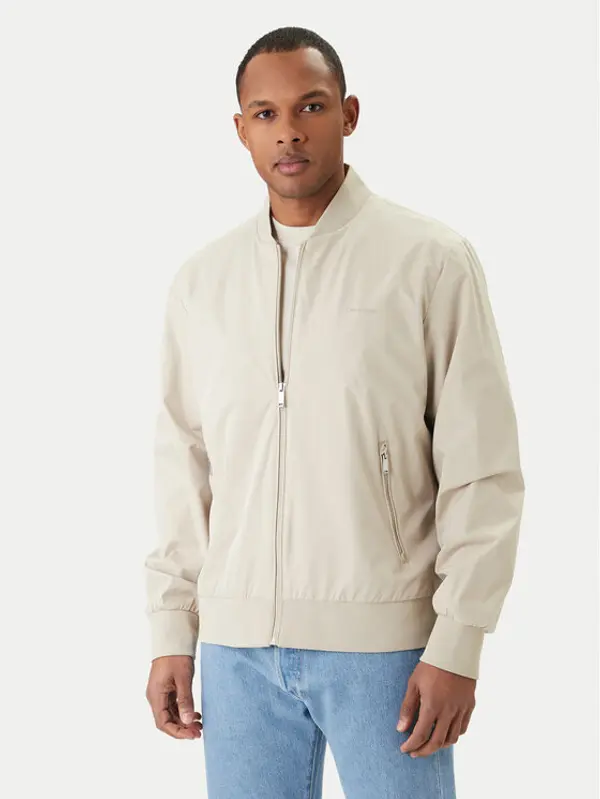 Calvin Klein Calvin Klein Bomber LV040FM512 Bež Regular Fit