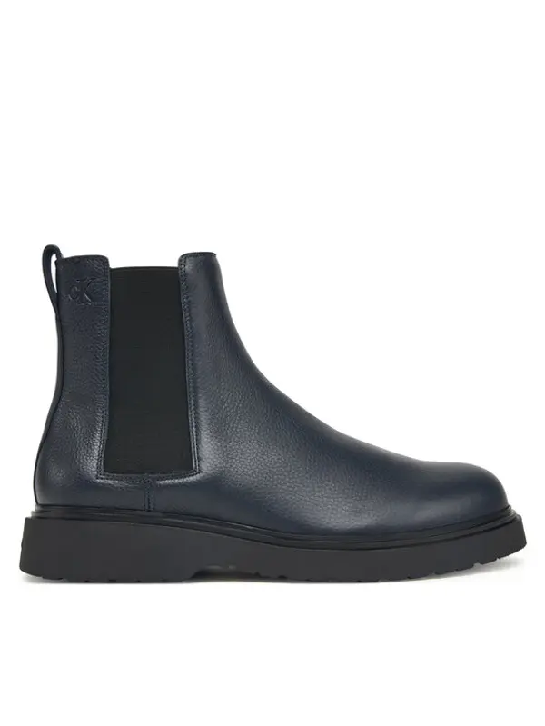 Calvin Klein Calvin Klein Chelsea cipele Combat Ess Chelsea Boot Lth YM0YM01374 Tamnoplava