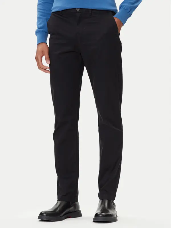 Calvin Klein Calvin Klein Chino LV040EM633 Crna Slim Fit