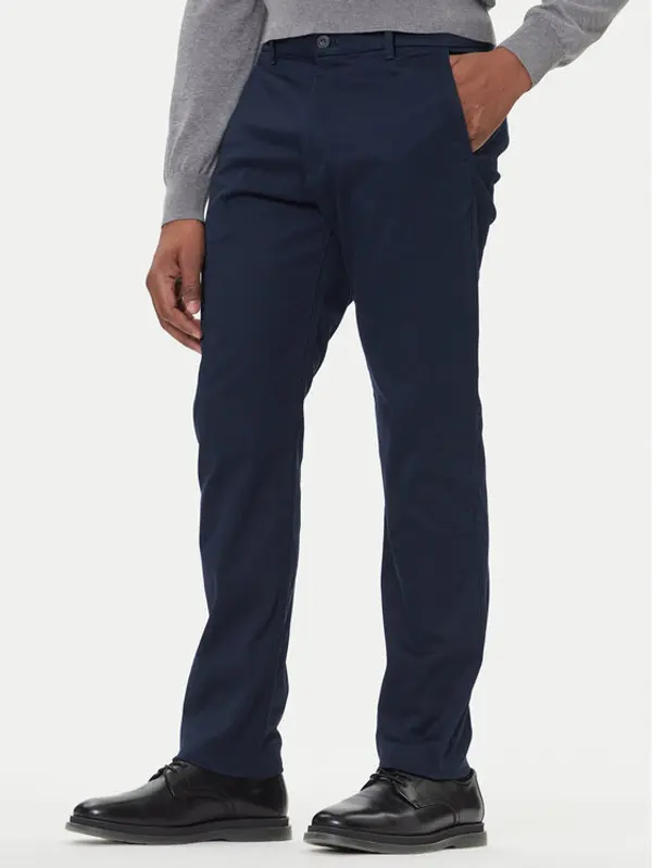 Calvin Klein Calvin Klein Chino LV040EM633 Tamnoplava Slim Fit