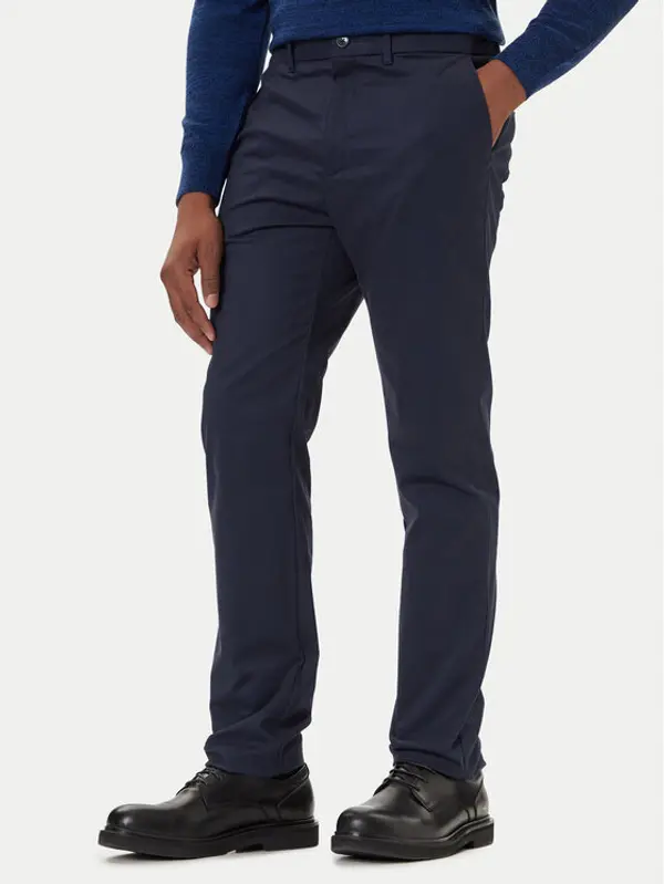 Calvin Klein Calvin Klein Chino LV04LD613G Tamnoplava Slim Fit