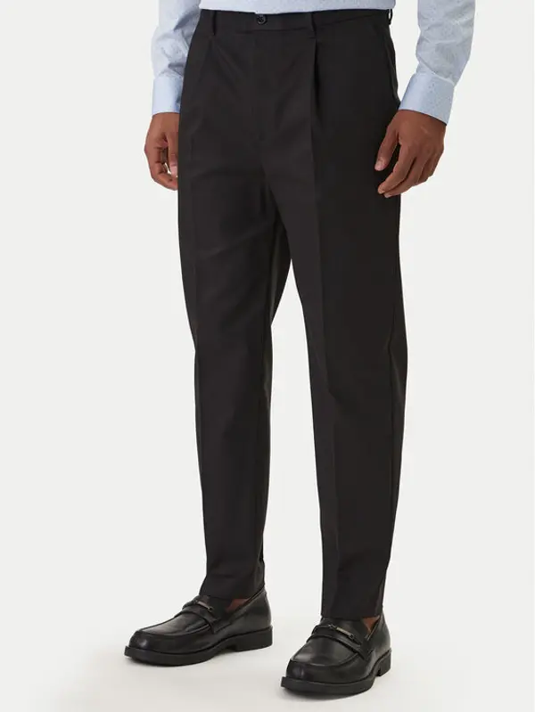Calvin Klein Calvin Klein Chino LV04LE612G Crna Slim Fit