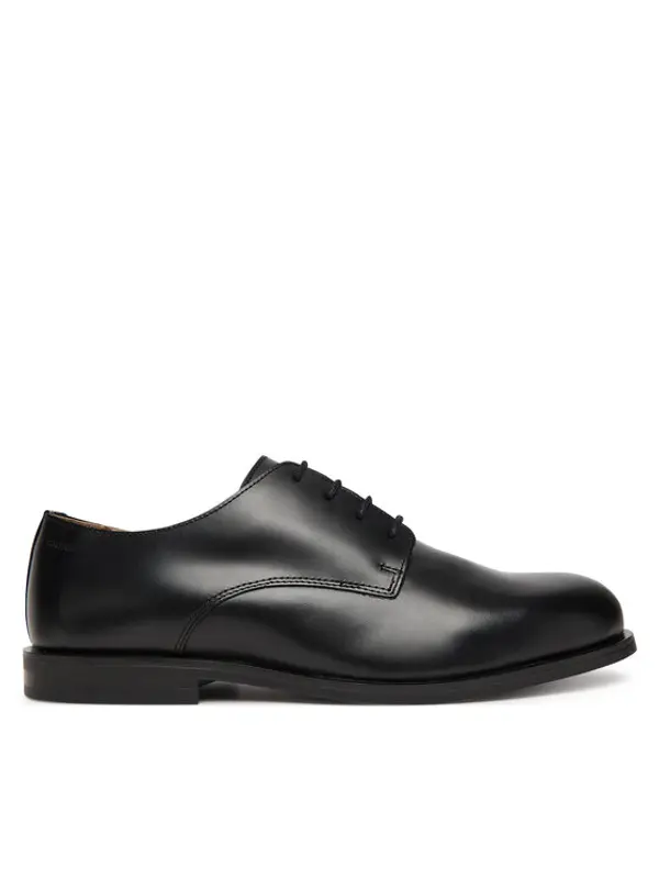 Calvin Klein Calvin Klein Cipele Ess Rubber Derby Lth HM0HM02056 Crna