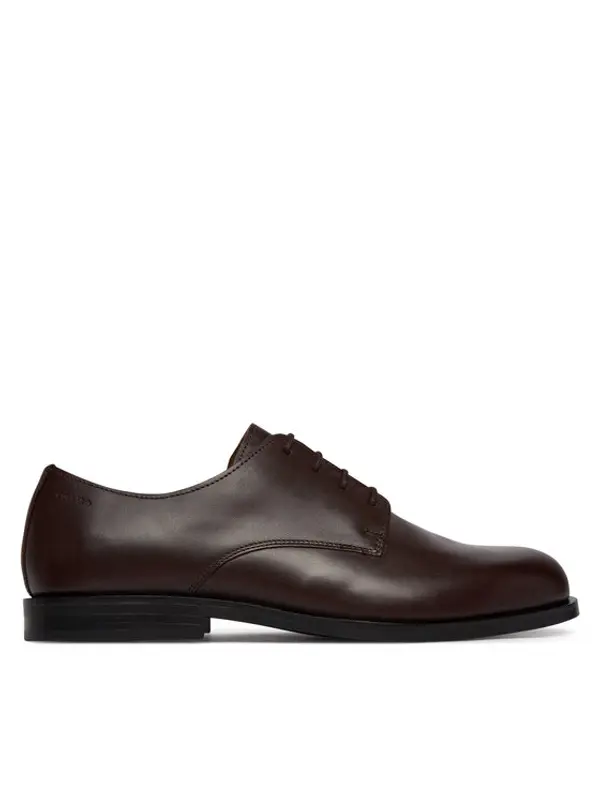Calvin Klein Calvin Klein Cipele Ess Rubber Derby Lth HM0HM02056 Smeđa