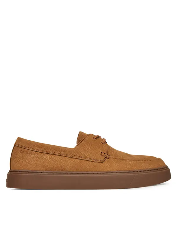 Calvin Klein Calvin Klein Cipele Hybrid Lace Up Boat Nu HM0HM01892 Smeđa