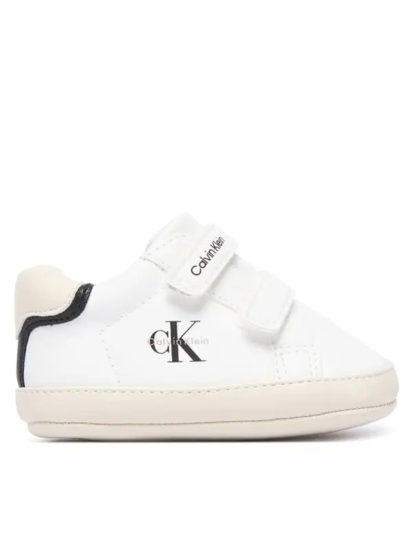 Calvin Klein Calvin Klein Cipelice za bebe (ne za hodanje) V0B9-83437-1582 Bijela