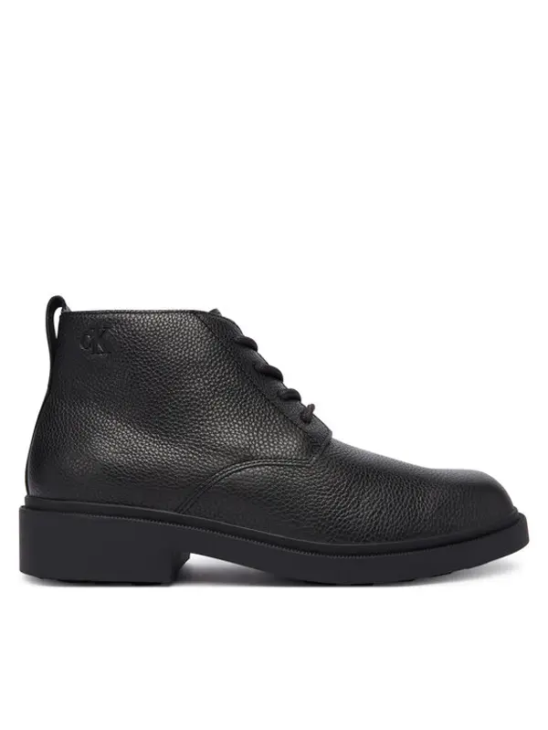 Calvin Klein Calvin Klein Čizme Dress Lug Desert Boot Lth YM0YM01427 Crna