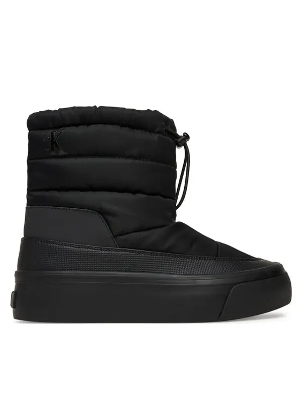 Calvin Klein Calvin Klein Čizme za snijeg Vulc Flatf Snowboot Nylon Mix Mg YW0YW01977 Crna