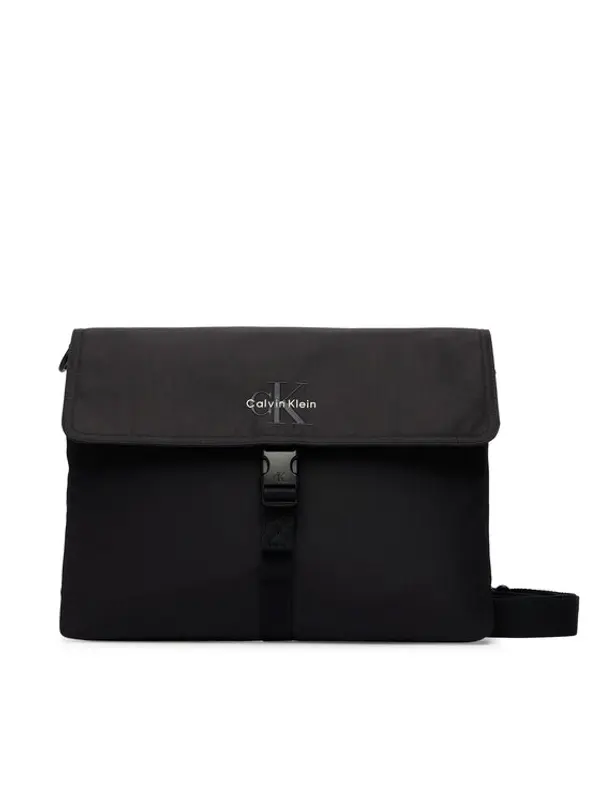 Calvin Klein Calvin Klein Crossover torbica Bold Laptop Sleeve W/ Strap (Nyl LV04D1222G Crna