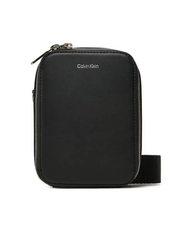 Calvin Klein Calvin Klein Crossover torbica Ck Sleek Reporter Xs K50K512747 Crna