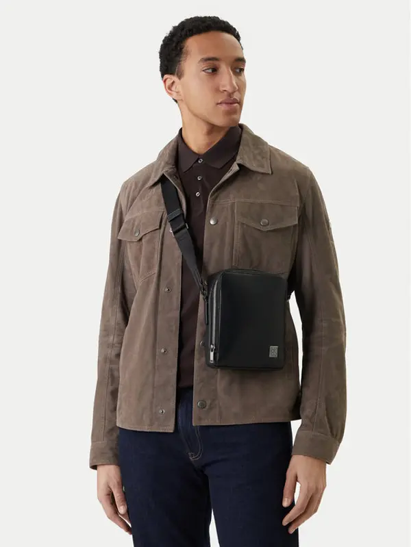 Calvin Klein Calvin Klein Crossover torbica Emblem Hw Reporter LV04D3293G Crna