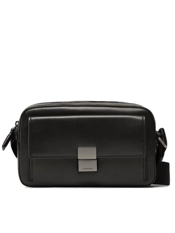 Calvin Klein Calvin Klein Crossover torbica Iconic Hardware Camera Bag K50K510254 Crna