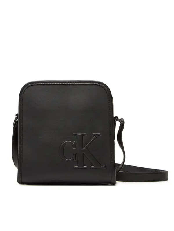 Calvin Klein Calvin Klein Crossover torbica Sculpted Impression Reporter 18 LV04G3157G Crna