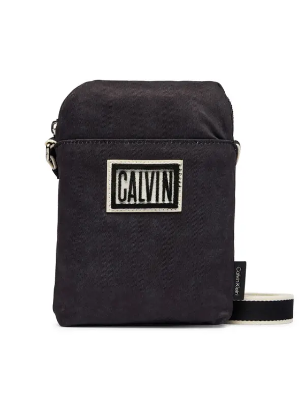 Calvin Klein Calvin Klein Crossover torbica Ssnl Graphic Reporter LV04D3627G Crna