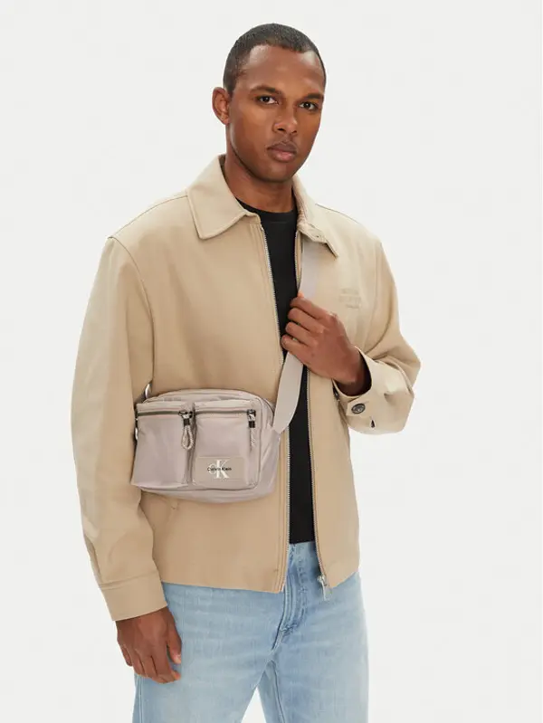 Calvin Klein Calvin Klein Crossover torbica Tech Utility Camera Bag LV04G3178G Écru