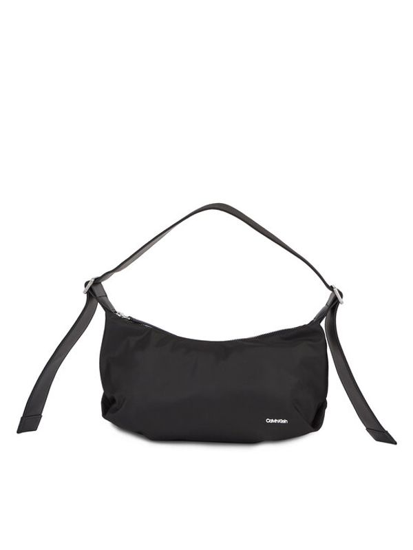 Calvin Klein Calvin Klein Crossover torbica Wide Strap Nylon Shoulder Bag Sm K60K611056 Crna