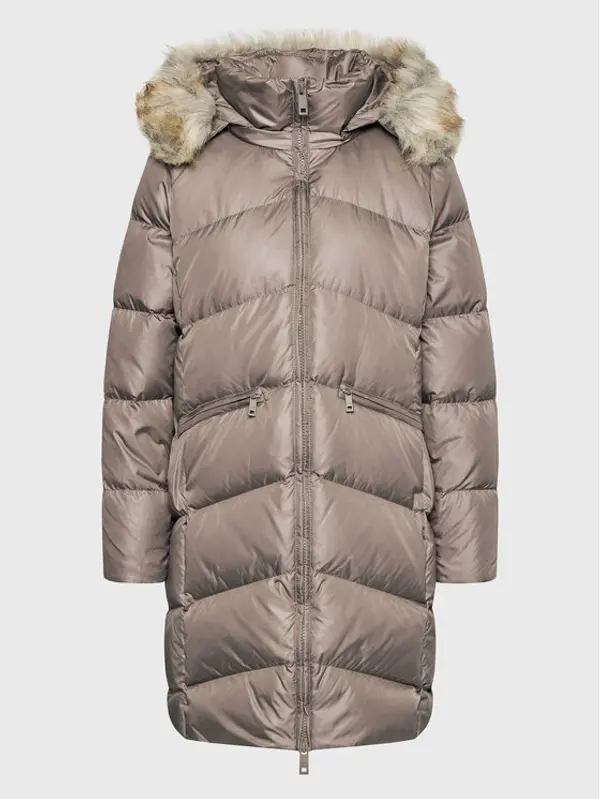 Calvin Klein Curve Calvin Klein Curve Pernata jakna Essential K20K205144 Smeđa Regular Fit