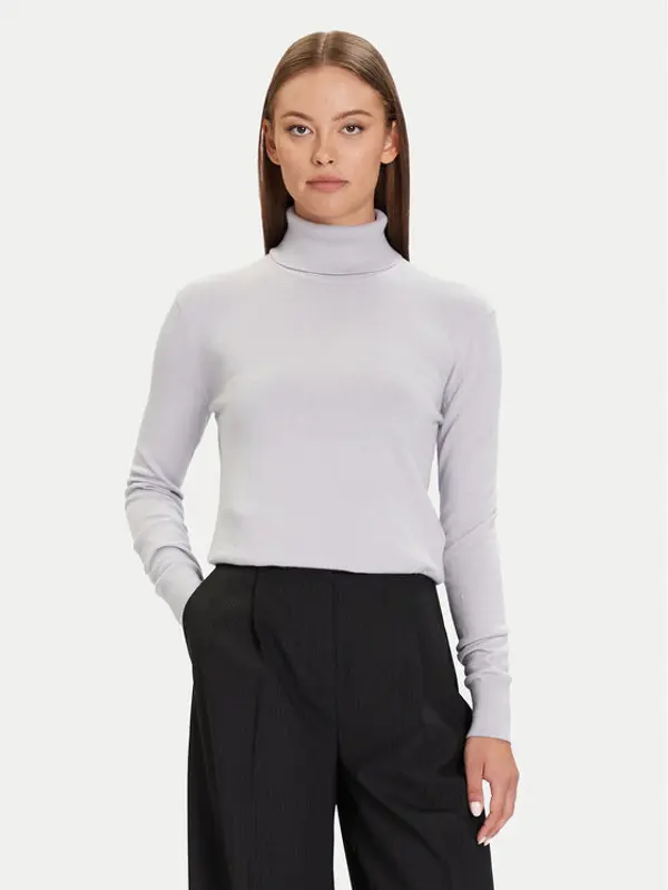 Calvin Klein Calvin Klein Dolčevita LV044D371G Ljubičasta Regular Fit