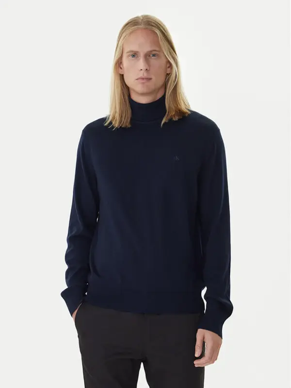 Calvin Klein Calvin Klein Dolčevita LV04LD317G Plava Regular Fit