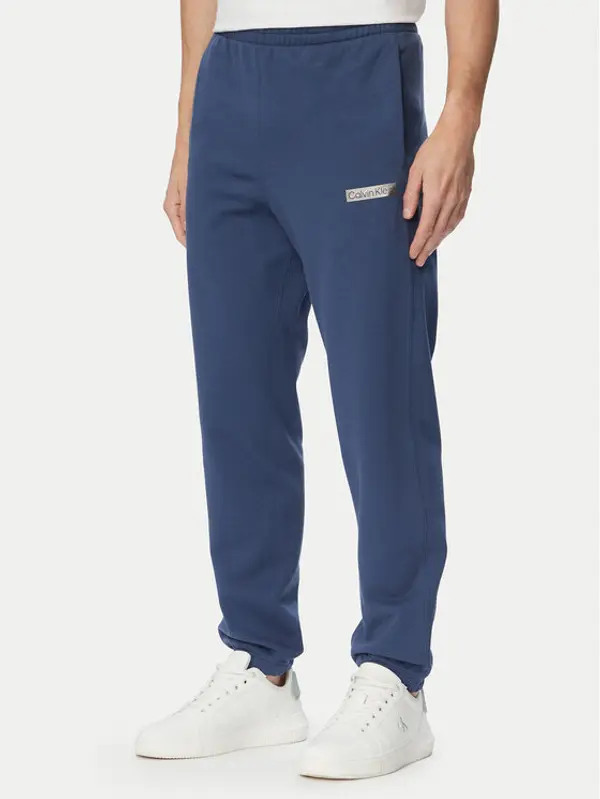 Calvin Klein Calvin Klein Donji dio trenerke LV04LG212G Tamnoplava Regular Fit