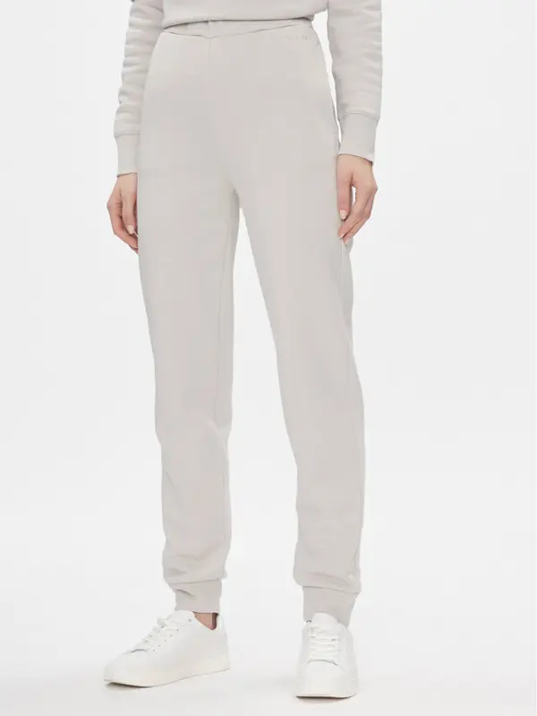 Calvin Klein Calvin Klein Donji dio trenerke Metallic Micro Logo Jogger K20K206965 Bež Regular Fit