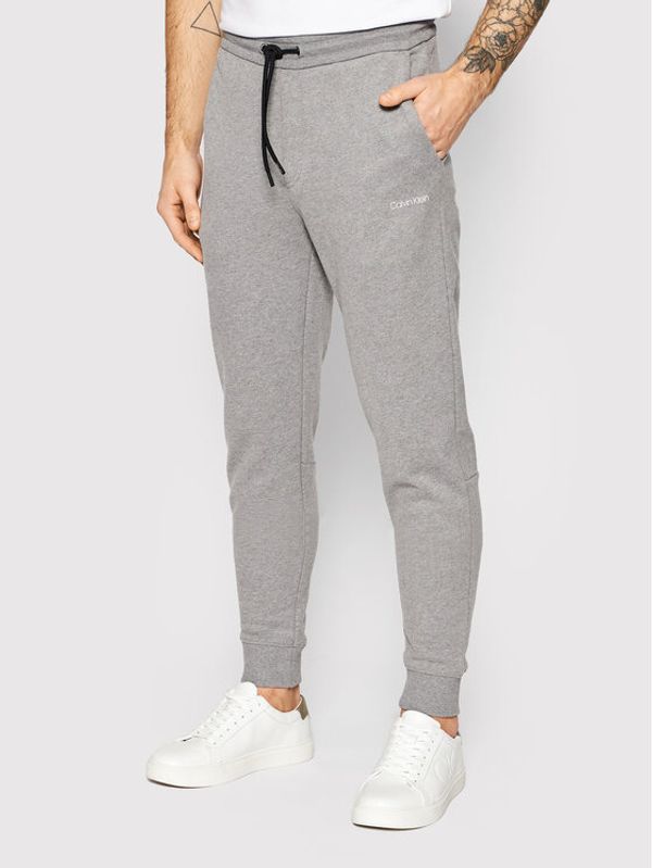 Calvin Klein Calvin Klein Donji dio trenerke Small Logo K10K107954 Siva Regular Fit