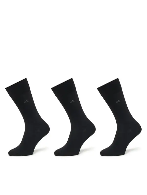 Calvin Klein Calvin Klein Duge čarape 701234208 Crna