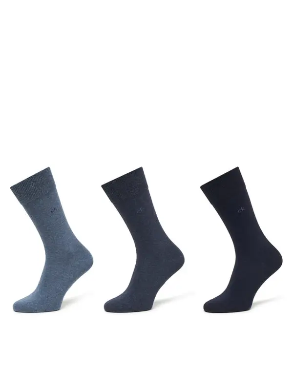 Calvin Klein Calvin Klein Duge čarape 701234208 Tamnoplava