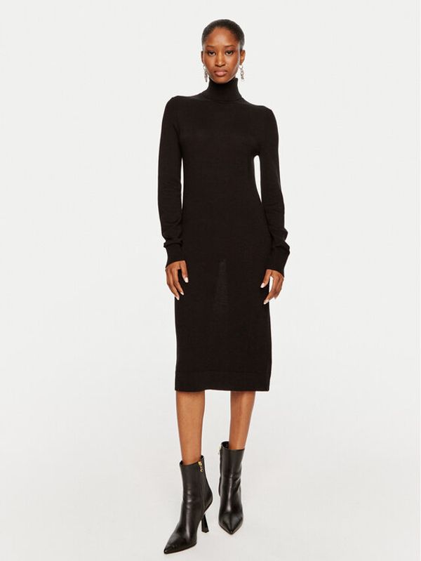 Calvin Klein Calvin Klein Džemper haljina K20K207485 Crna Slim Fit