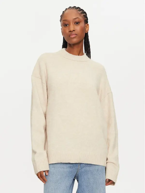 Calvin Klein Calvin Klein Džemper J20J224636 Smeđa Regular Fit