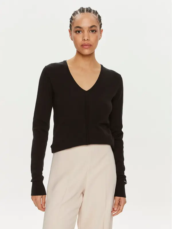Calvin Klein Calvin Klein Džemper K20K207569 Crna Regular Fit